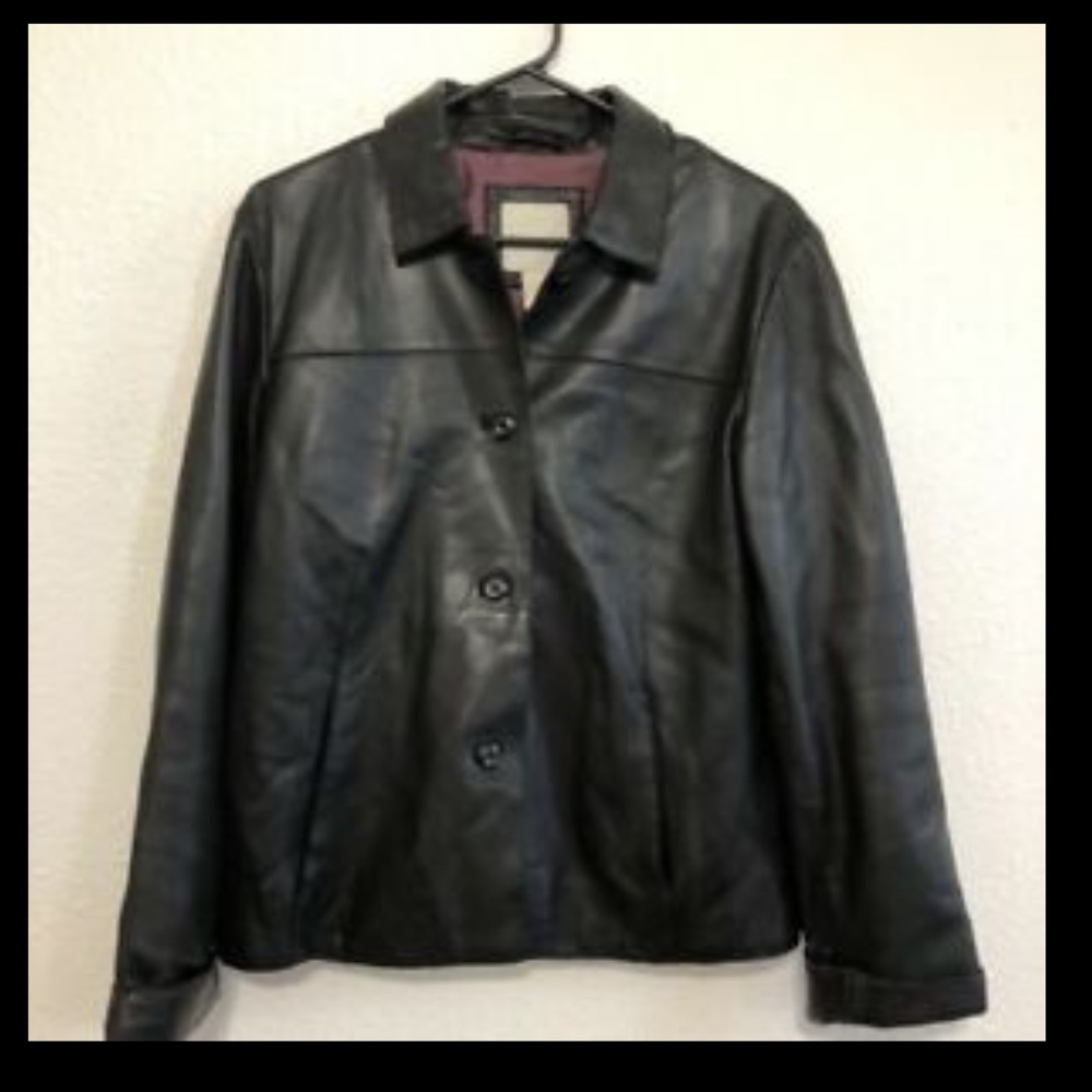 Ladies J Jill leather jacket